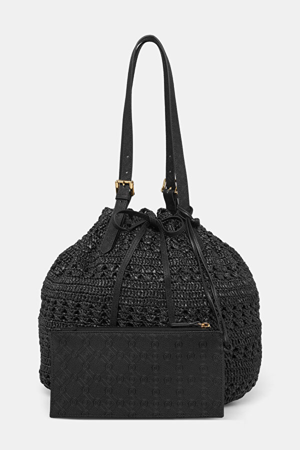 BLACK MONOGRAM BAG 2