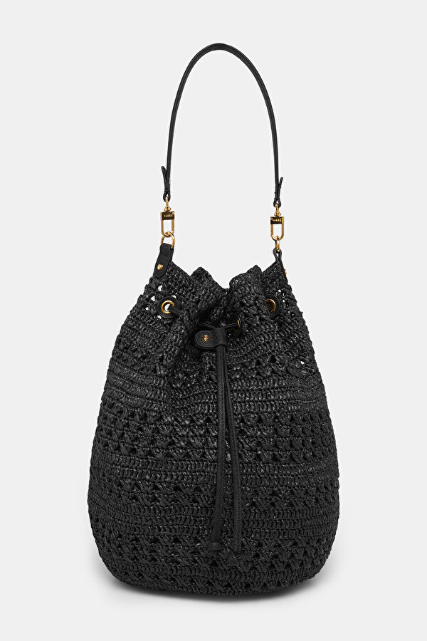 BLACK MONOGRAM BAG