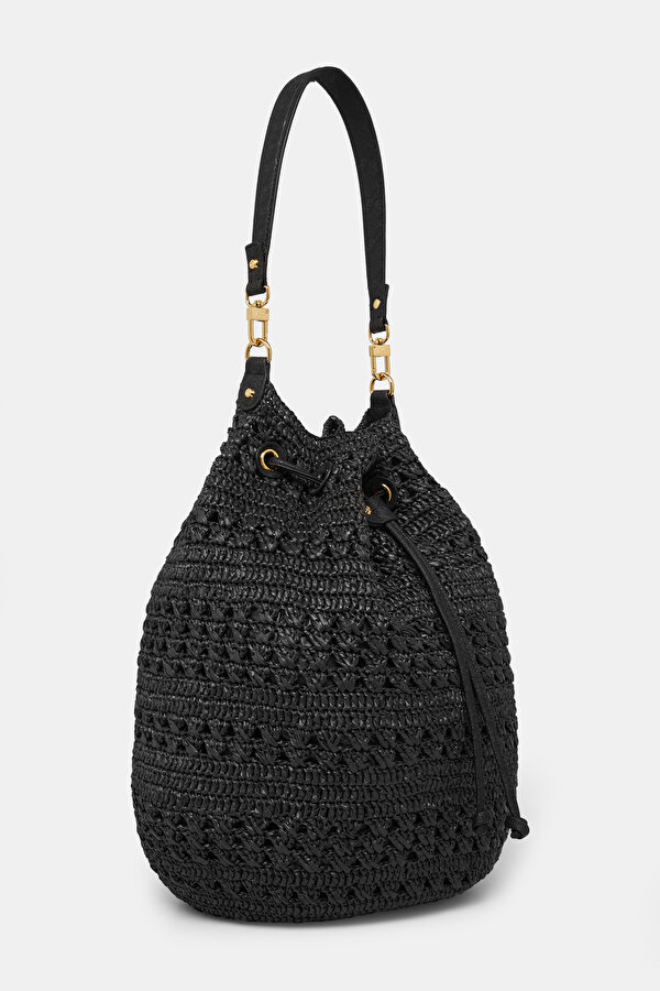 BLACK MONOGRAM BAG 2