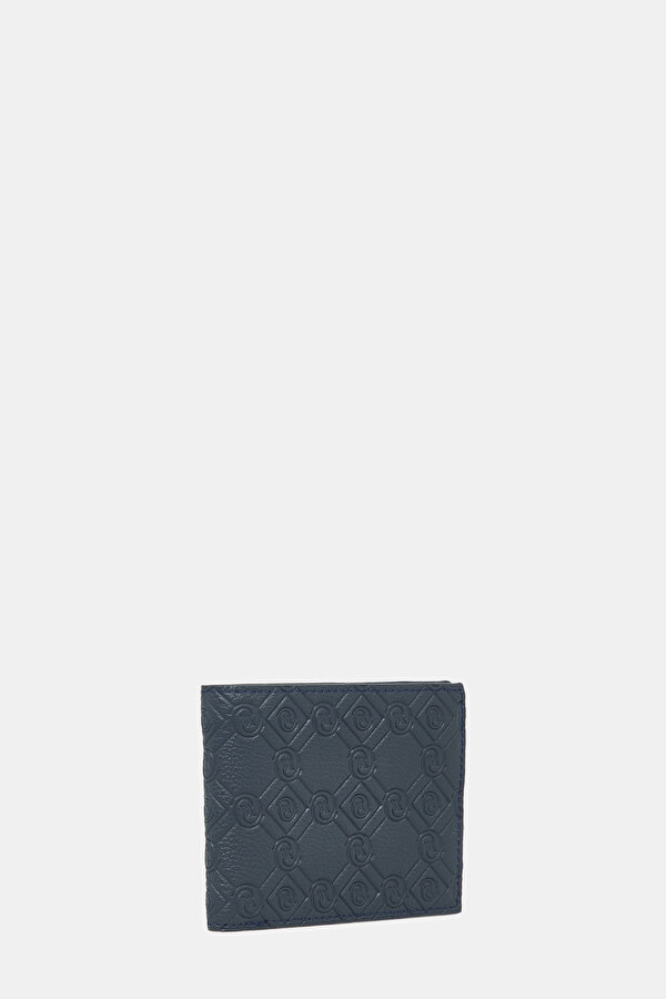 LACİVERT MONOGRAM DERİ CÜZDAN 2
