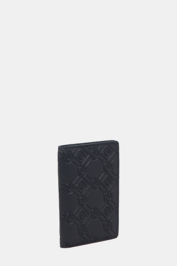 LACİVERT MONOGRAM DERİ CÜZDAN 2