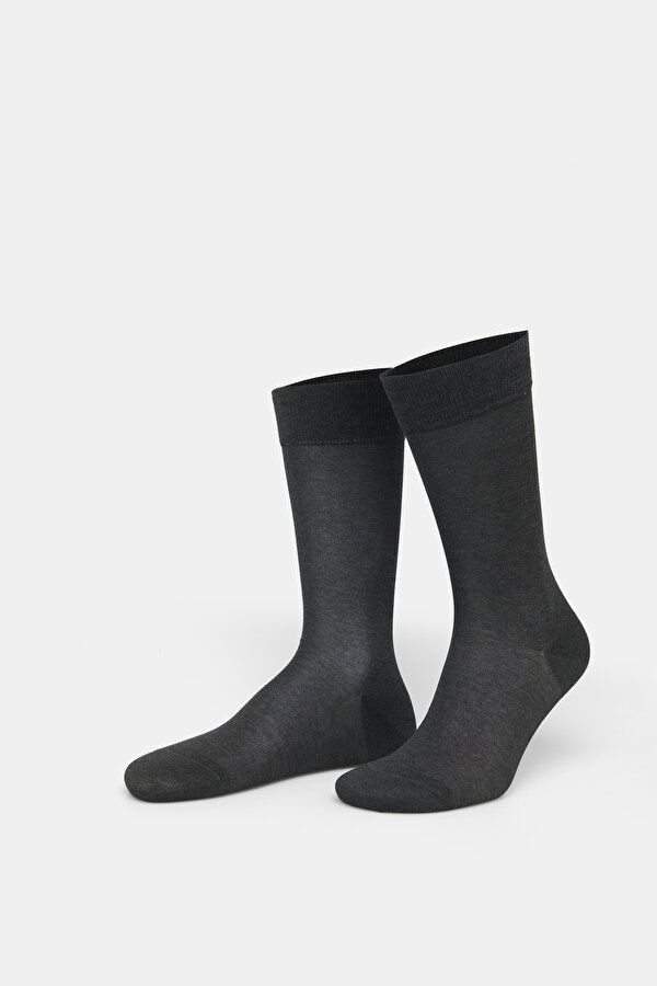 ANTHRACITE MELANGE SOCK