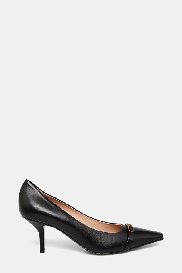 BLACK LEATHER SHOE