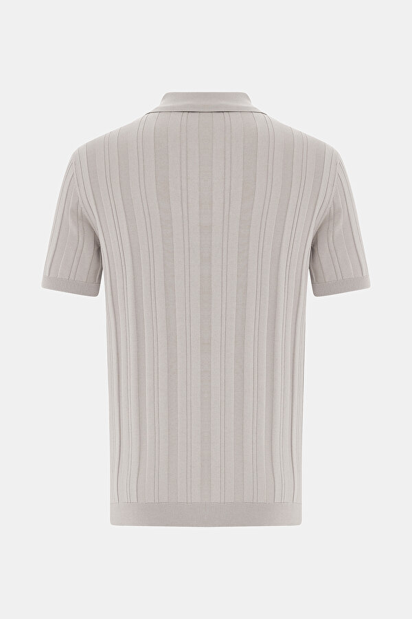 LIGHT BEIGE SHORT SLEEVE TSHIRT 7