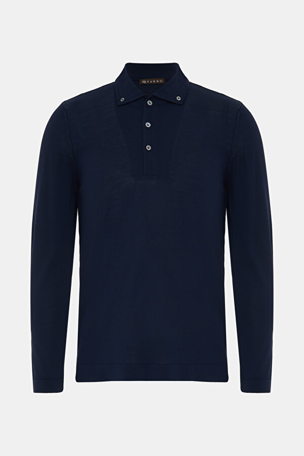 NAVY BLUE LONG SLEEVE TSHIRT