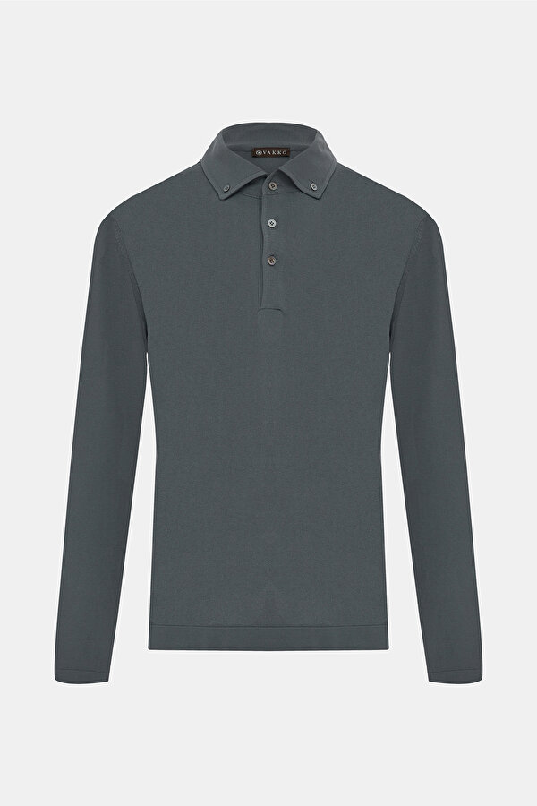 DARK GREY LONG SLEEVE TSHIRT