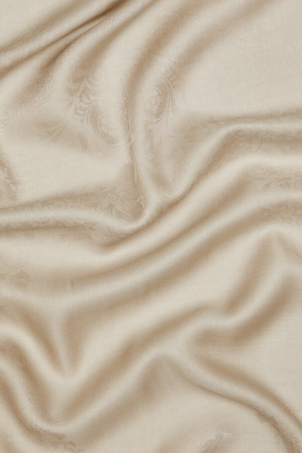 MINK JACQUARD MODAL /WOOL / SILK SHAWL 2