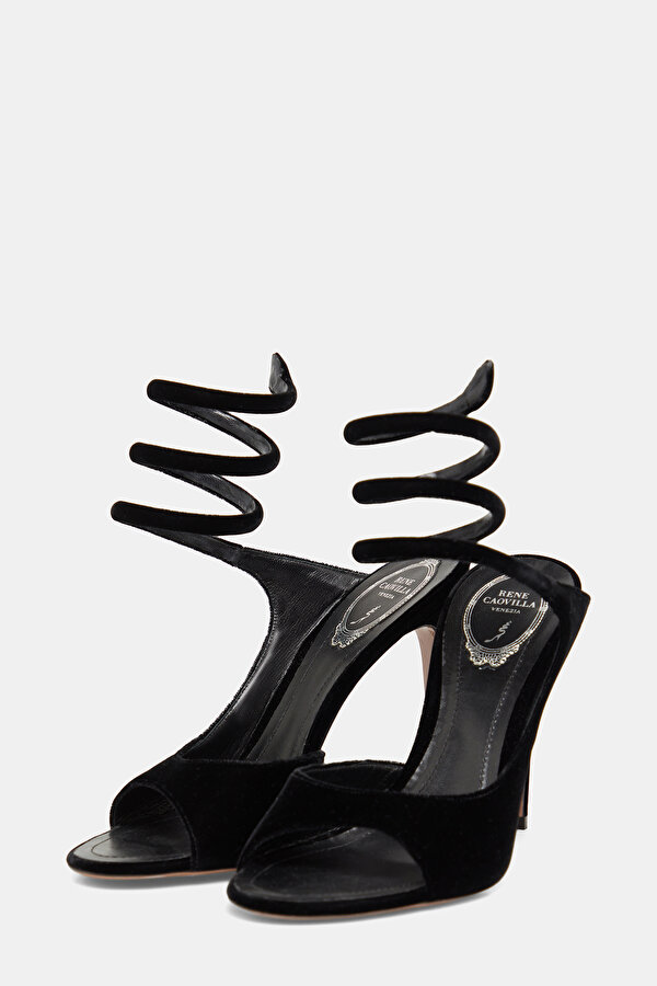 BLACK VELVET SHOE 2