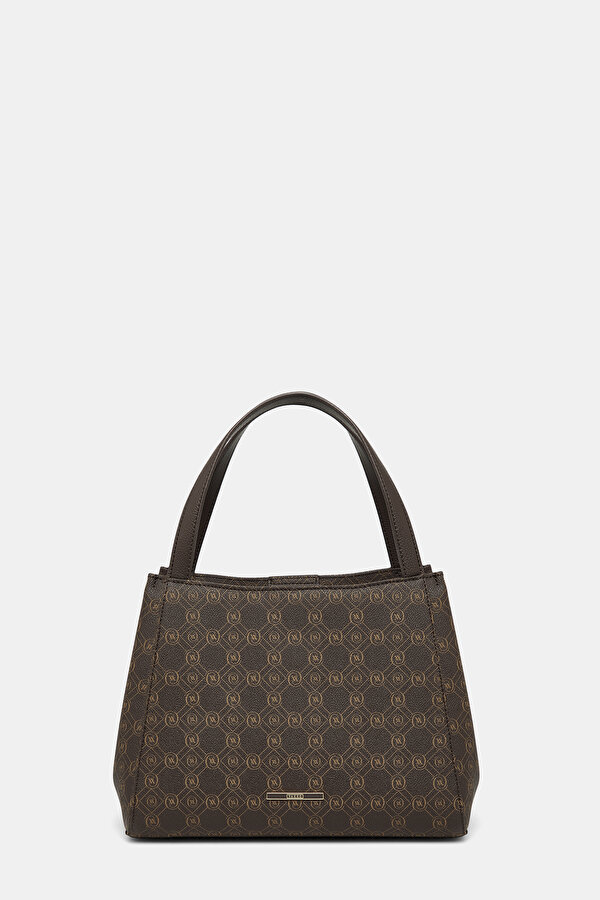 KAHVE MONOGRAM ÇANTA