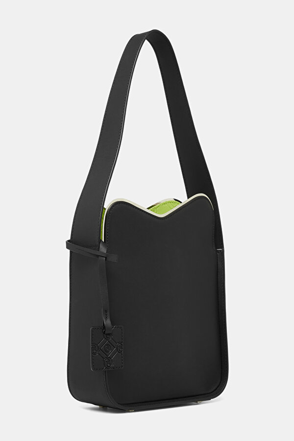 GREEN MONOGRAM LEATHER BAG 2
