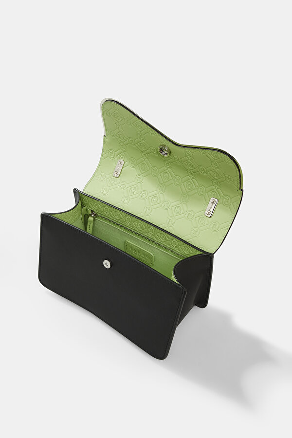 GREEN MONOGRAM LEATHER BAG 7