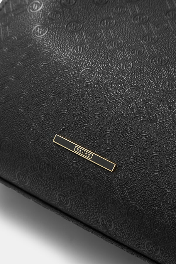 BLACK MONOGRAM BAG 6