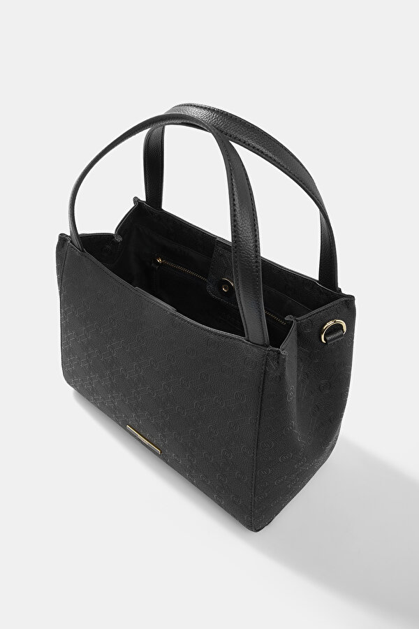 BLACK MONOGRAM BAG 7