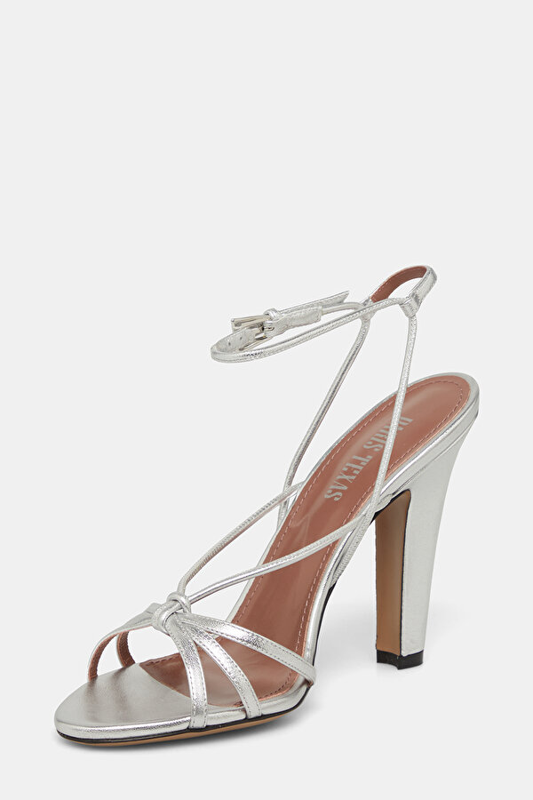 SILVER LEATHER SHOES 2