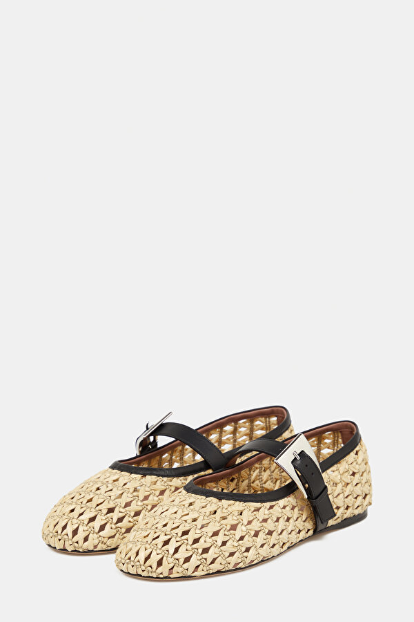 BLACK FLAT SHOESS 2