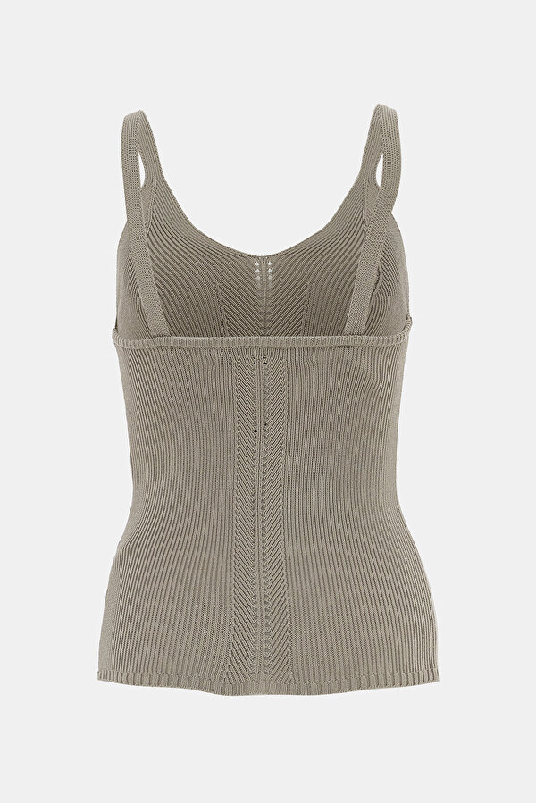 MINK SLEEVELESS SUSPENDER BLOUSE 2