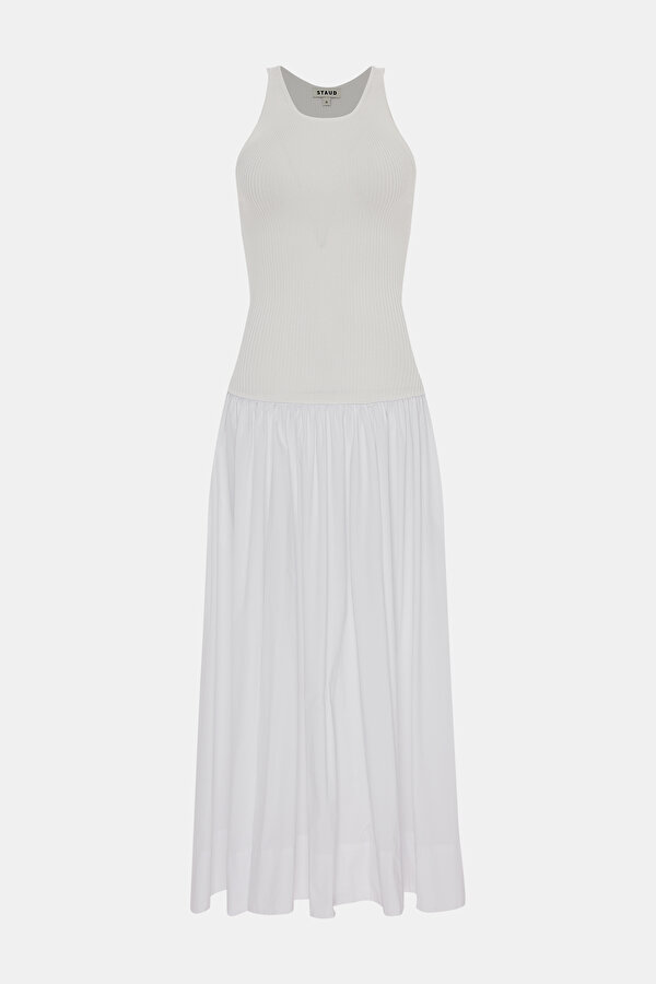 WHITE MAXI DRESS