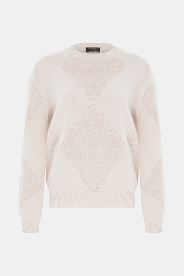 ECRU BASIC / ROUND NECKLINE TRICOT 6