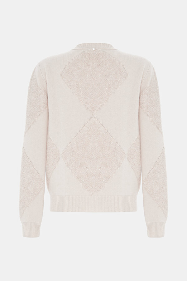 ECRU BASIC / ROUND NECKLINE TRICOT 7