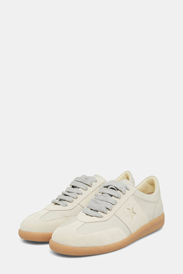 ECRU SUEDE SNEAKER 2