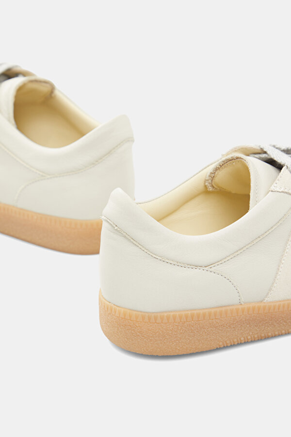 ECRU SUEDE SNEAKER 6