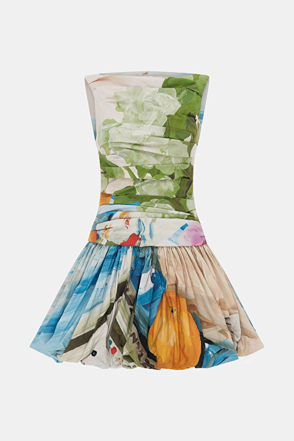 MULTICOLOR MINI DRESS