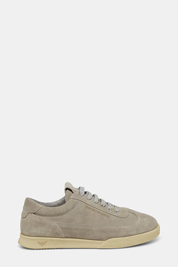 LIGHT GREY SUEDE SHOE