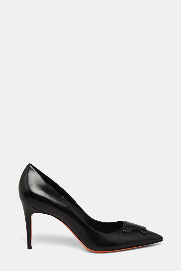 BLACK LEATHER SHOES