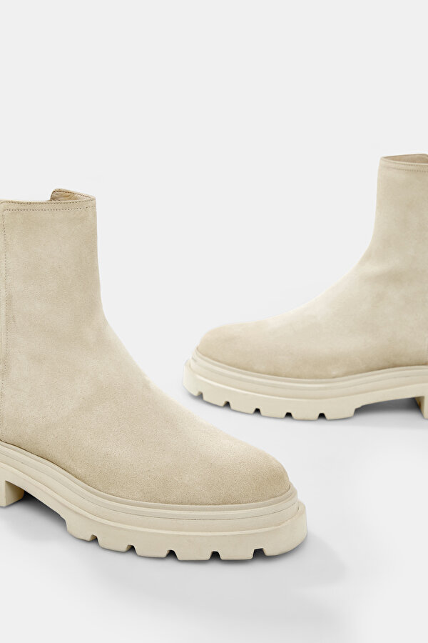 BEIGE SUEDE BOOT 6