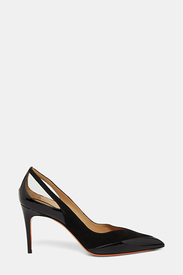 BLACK LEATHER SHOES
