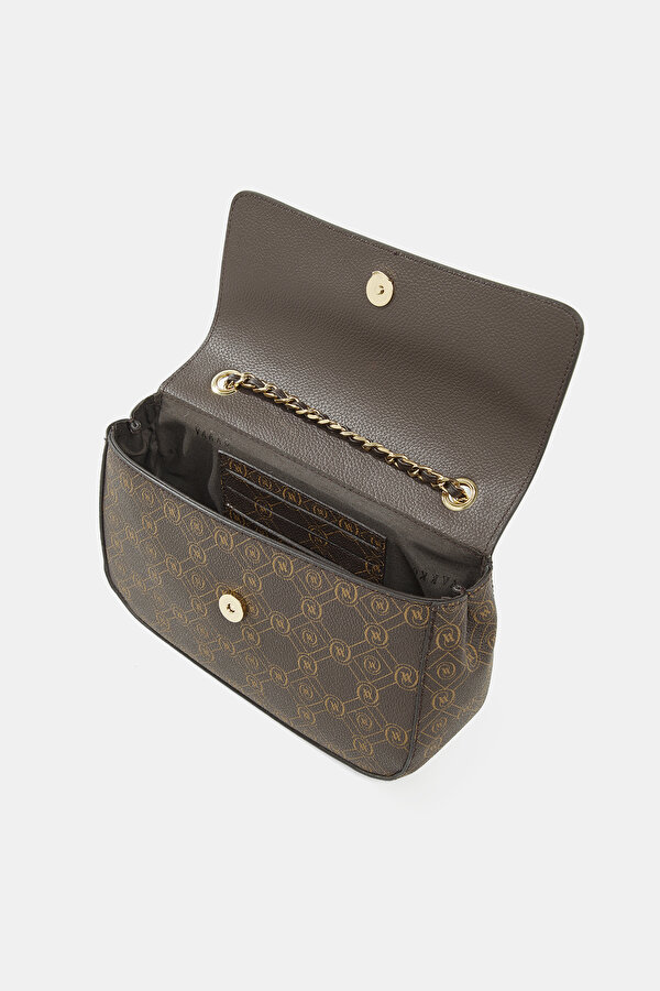 BEIGE MONOGRAM BAG 6