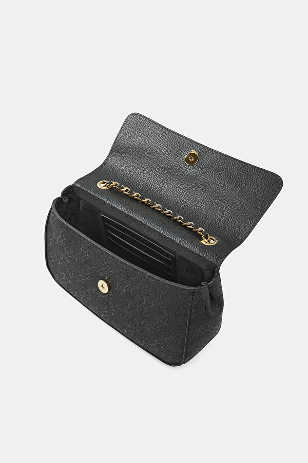 BLACK MONOGRAM BAG 6