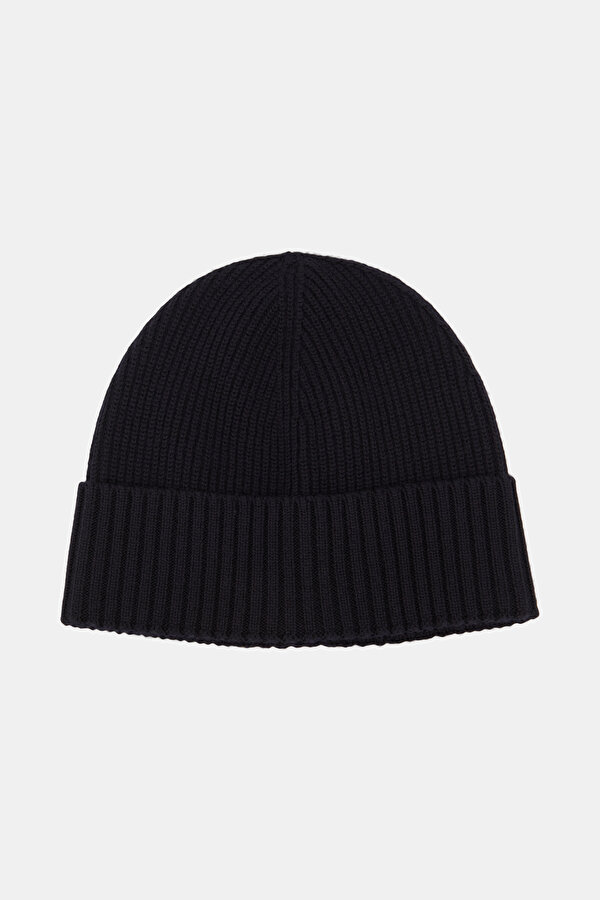 NAVY BLUE WOOL BERET