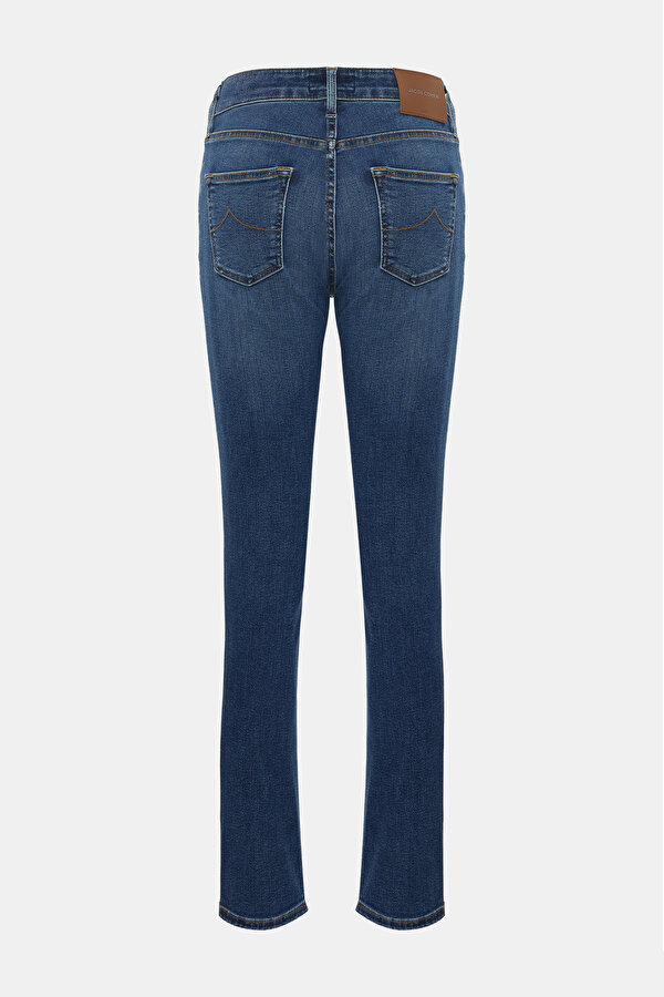MAVİ DAR PAÇA DENIM PANTOLON 2