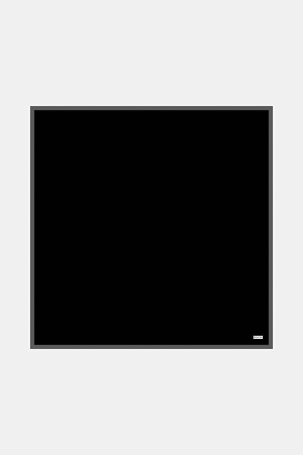 BLACK TWILL SCARF