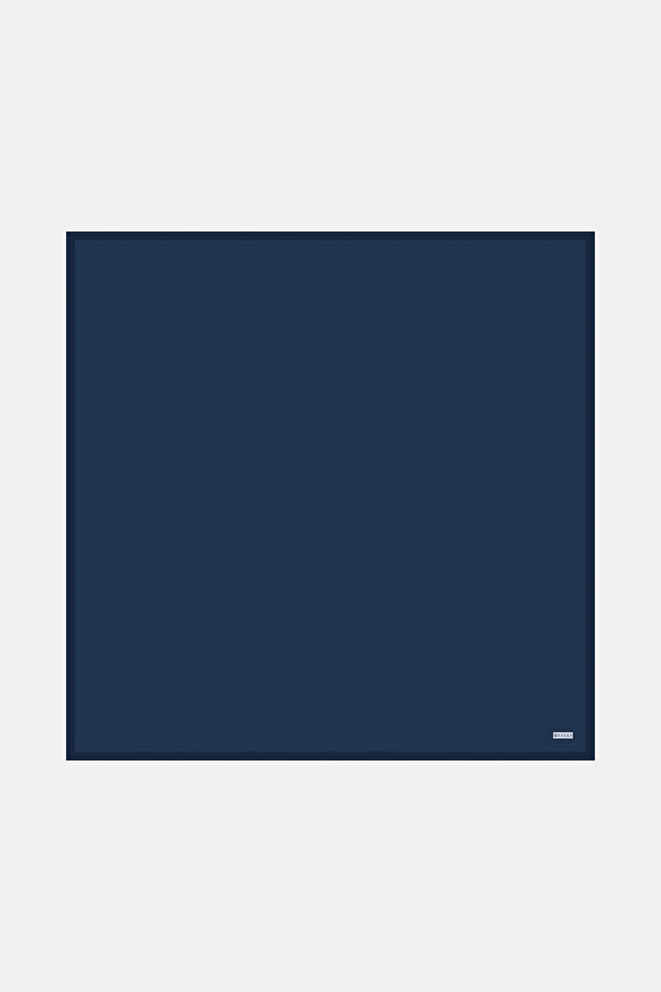 NAVY BLUE TWILL SCARF
