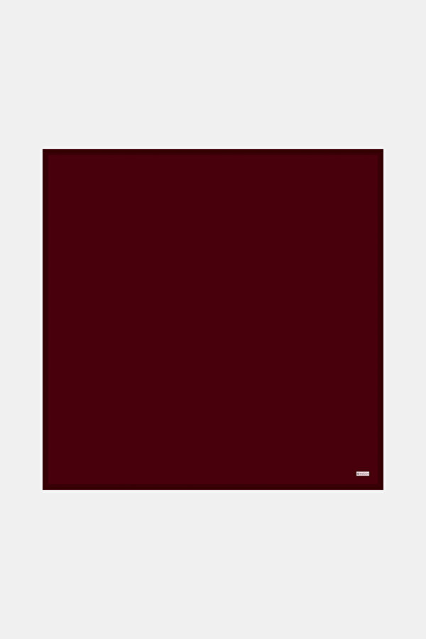 MAROON TWILL SCARF