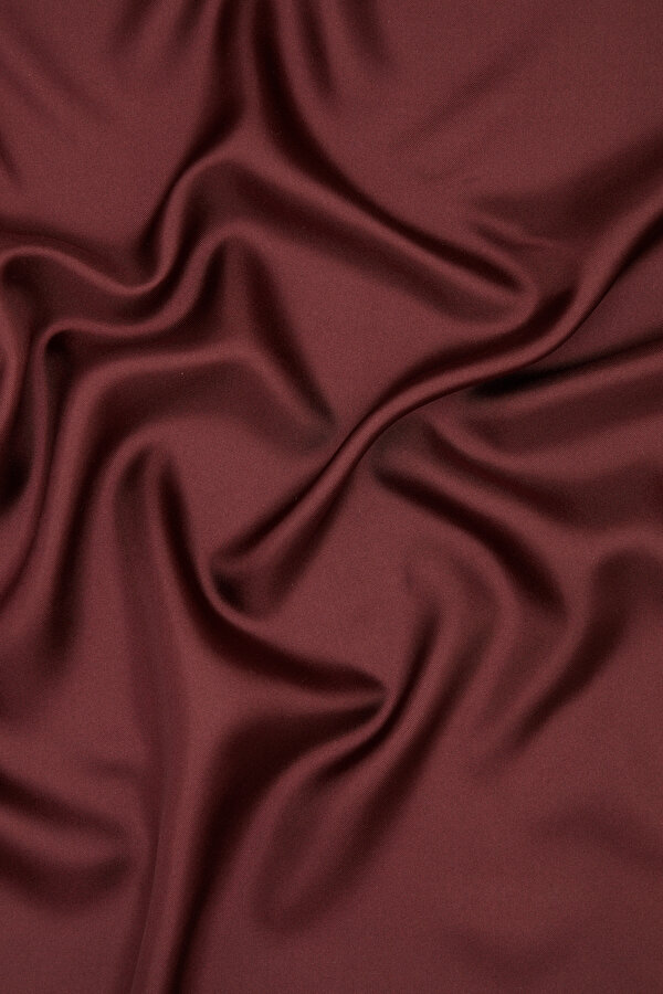 MAROON TWILL SHAWL 2