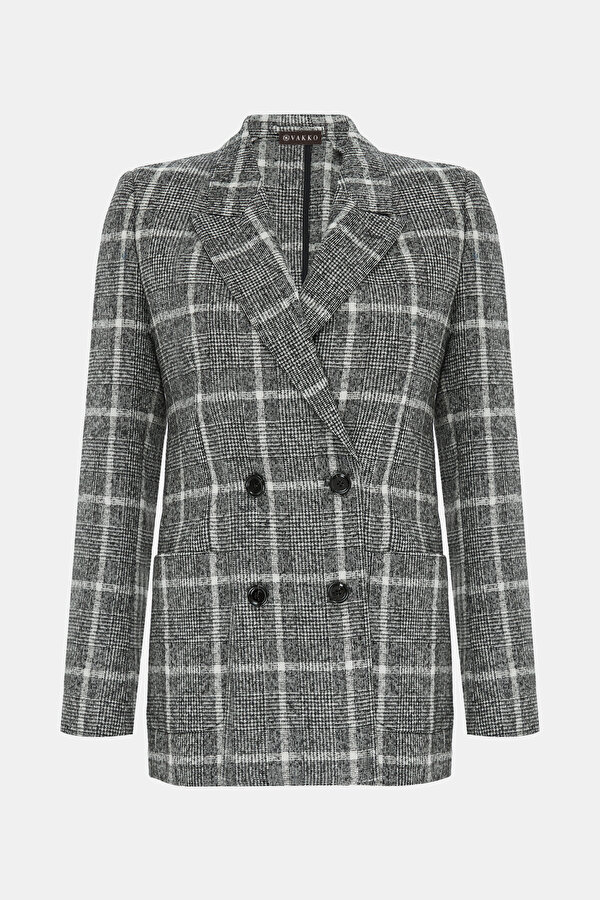 ECRU SURPLICE NECKLINE (CROSS-OVER NECKLINE) JACKET 7