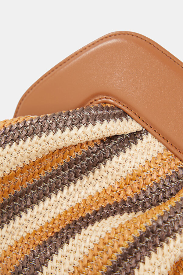 BLACK WICKER BAG 6