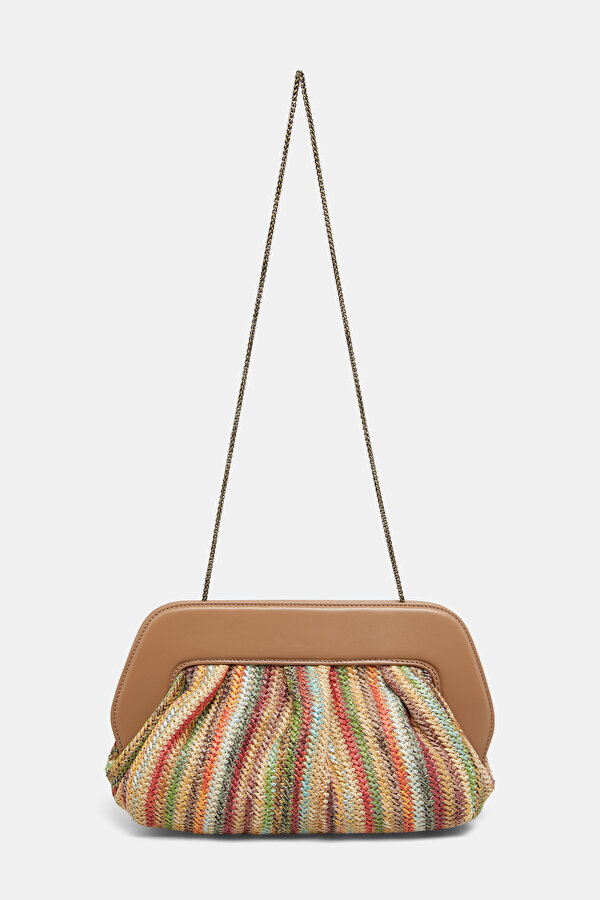 MULTICOLOR WICKER BAG 2