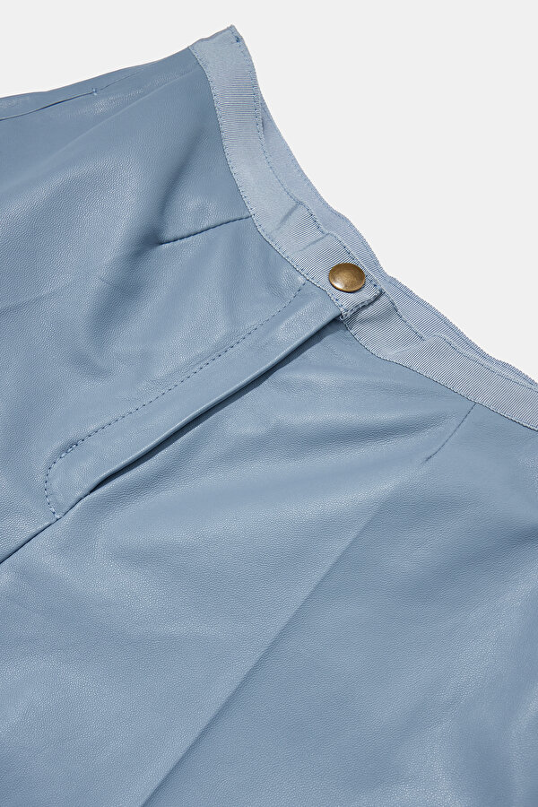 BLUE STRAIGHT CUT TROUSERS 6