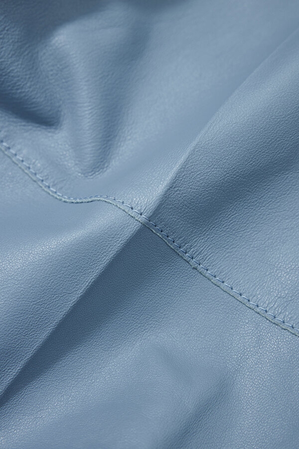 BLUE STRAIGHT CUT TROUSERS 7