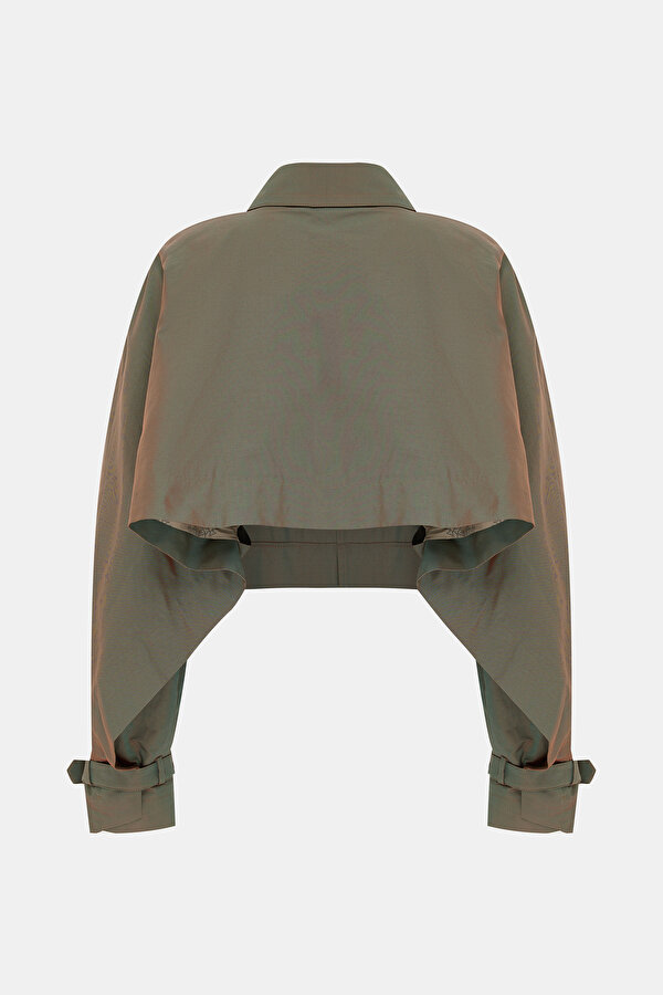 KHAKI TRENCH COAT 2