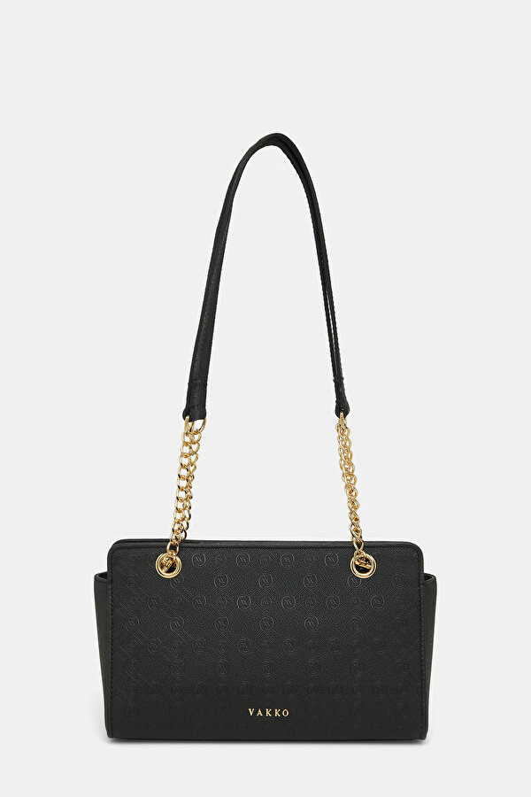 BLACK MONOGRAM BAG