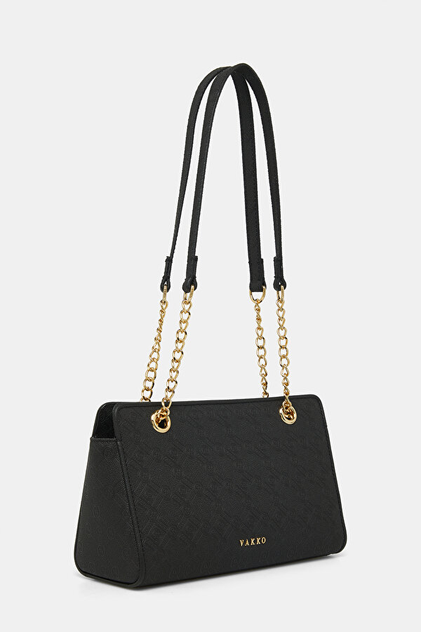 BLACK MONOGRAM BAG 2