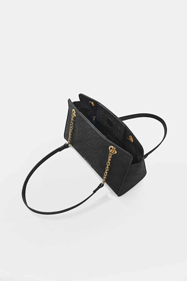 BLACK MONOGRAM BAG 6