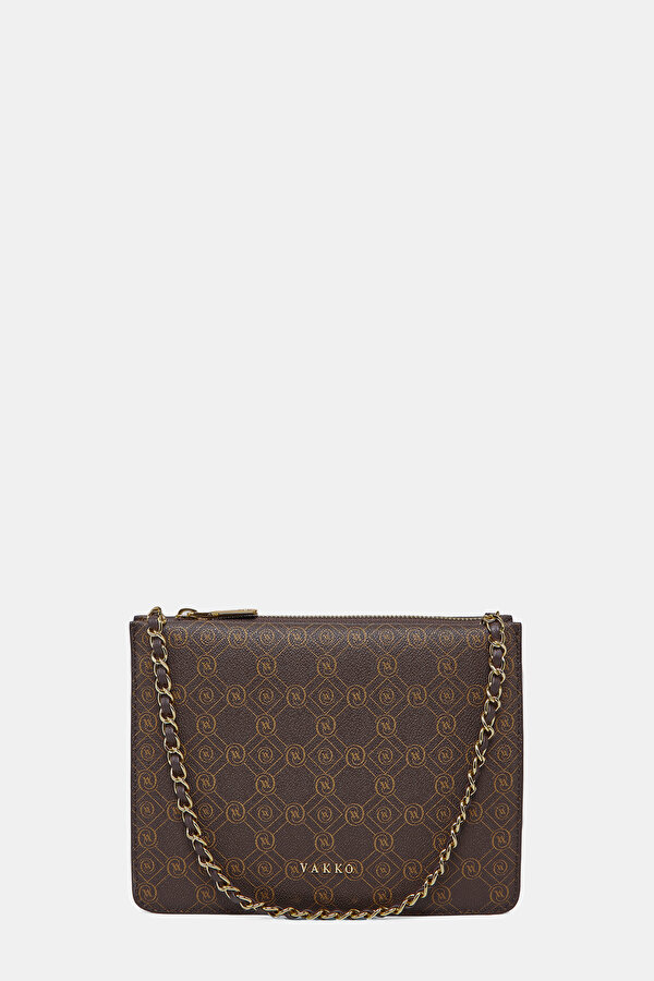 KAHVE MONOGRAM ÇANTA