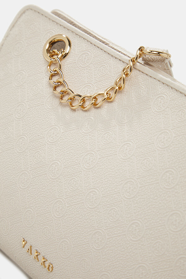 ECRU MONOGRAM BAG 6
