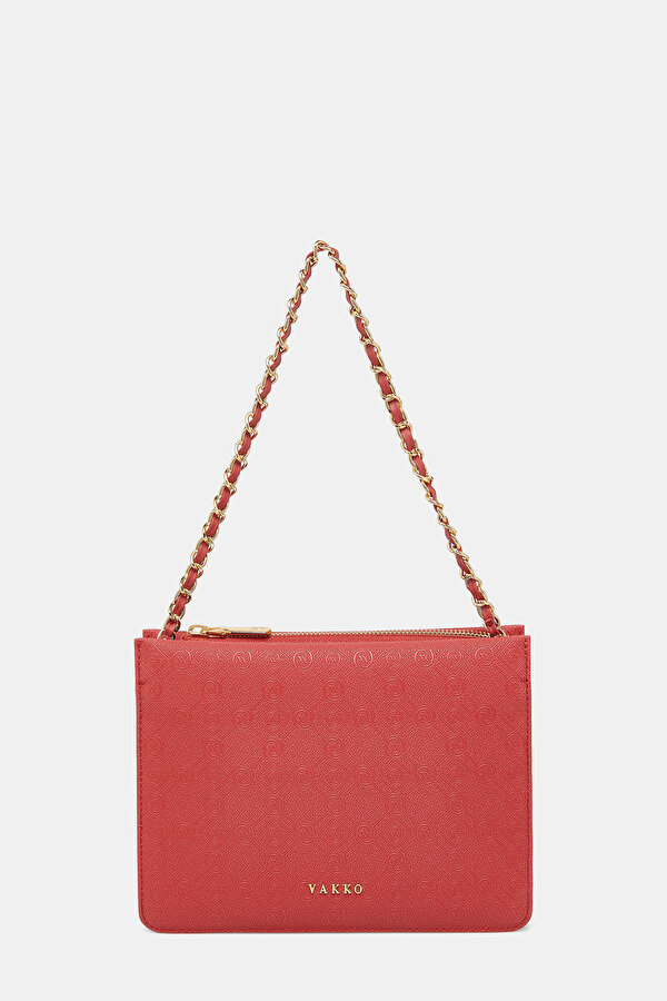 KIRMIZI MONOGRAM ÇANTA